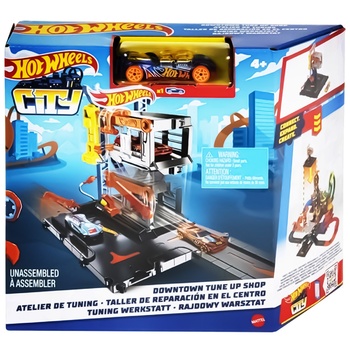 Набор Hot Wheels Центральная автомастерская - купить, цены на Auchan - фото 1