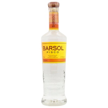 Піско Barsol Selecto Italia 41,3% 0,7л - купити, ціни на WINETIME - фото 1