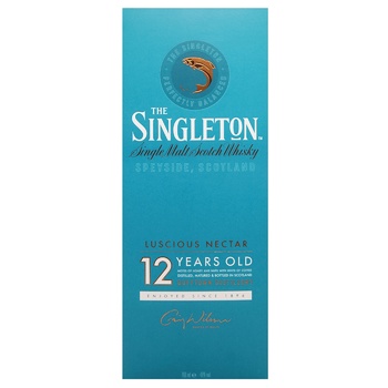 The Singleton Luscious Nectar 12yo Whiskey 40% 0.7l - buy, prices for - photo 5