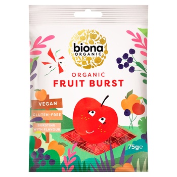 Конфеты Biona Organic Fruit Burst желейные органические 75г - купить, цены на WINETIME - фото 1