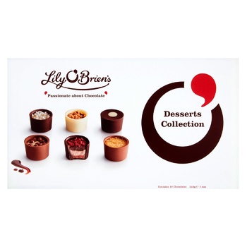 Цукерки Lily O’Briens Desserts Collection шоколадні 210г - купити, ціни на Восторг - фото 1