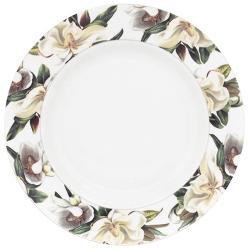 Oselya Deep Plate White Magnolia 20cm - buy, prices for MegaMarket - photo 2