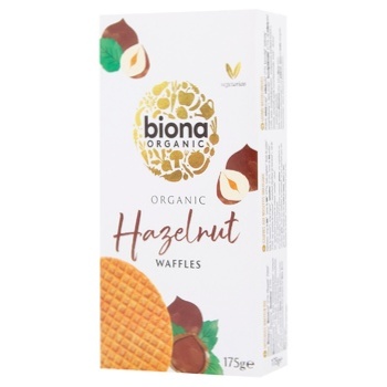 Вафлі з Фундуком ТМ Biona Organic 175 г