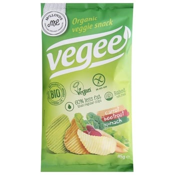 Vegee Organic Gluten-Free Potato Snacks 85g - buy, prices for WINETIME - photo 1