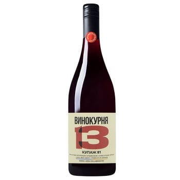 Veseliy Didus Distillery 13 №1 Red Semisweet Wine 14% 0.75l - buy, prices for WINETIME - photo 2