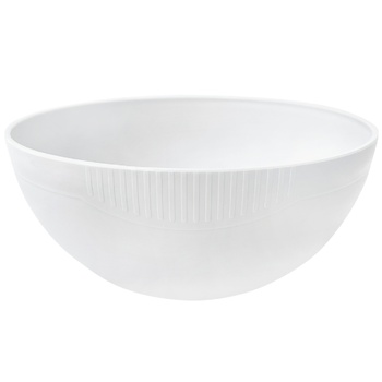 Eurogold White Cement Salad Bowl 21cm - buy, prices for Auchan - photo 1