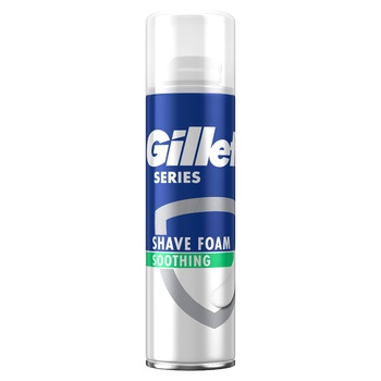 Піна для гоління Gillette Sensitive Skin для чутливої шкіри 250мл - купити, ціни на METRO - фото 1