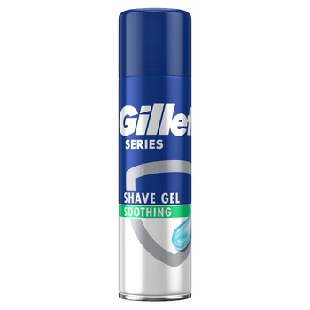 Gillette Sensitive Skin Shaving Gel 200ml - buy, prices for Auchan - photo 1