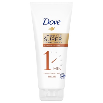 Dove Nourishing Oil Care Super 1 Minute Conditioner 170ml - buy, prices for Auchan - photo 1