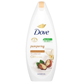 Dove Shea Butter With Vanilla Shower Gel 250ml - buy, prices for Auchan - photo 1