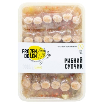 Суп Frozen Dozen рыбный 1кг - купить, цены на WINETIME - фото 1