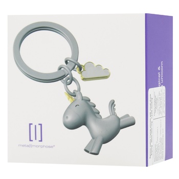 Metalmorphose Flying Unicorn with Cloud Charm Keyring - buy, prices for WINETIME - photo 1