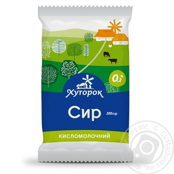 Сир кисломолочний Хуторок 0,2% 200г - купити, ціни на ЕКО Маркет - фото 2