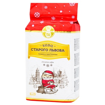 Starogo Lvova Christmas Ground Coffee 250g - buy, prices for MegaMarket - photo 1