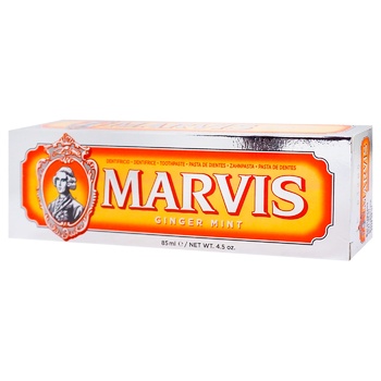 Зубная паста Marvis имбирь-мята 85мл - купить, цены на Grono - фото 1