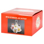 Набор для специй пластик 4шт