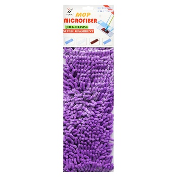 Yonic Purple Microfiber Noodle Mop Refill 40*10cm - buy, prices for Tavria V - photo 1