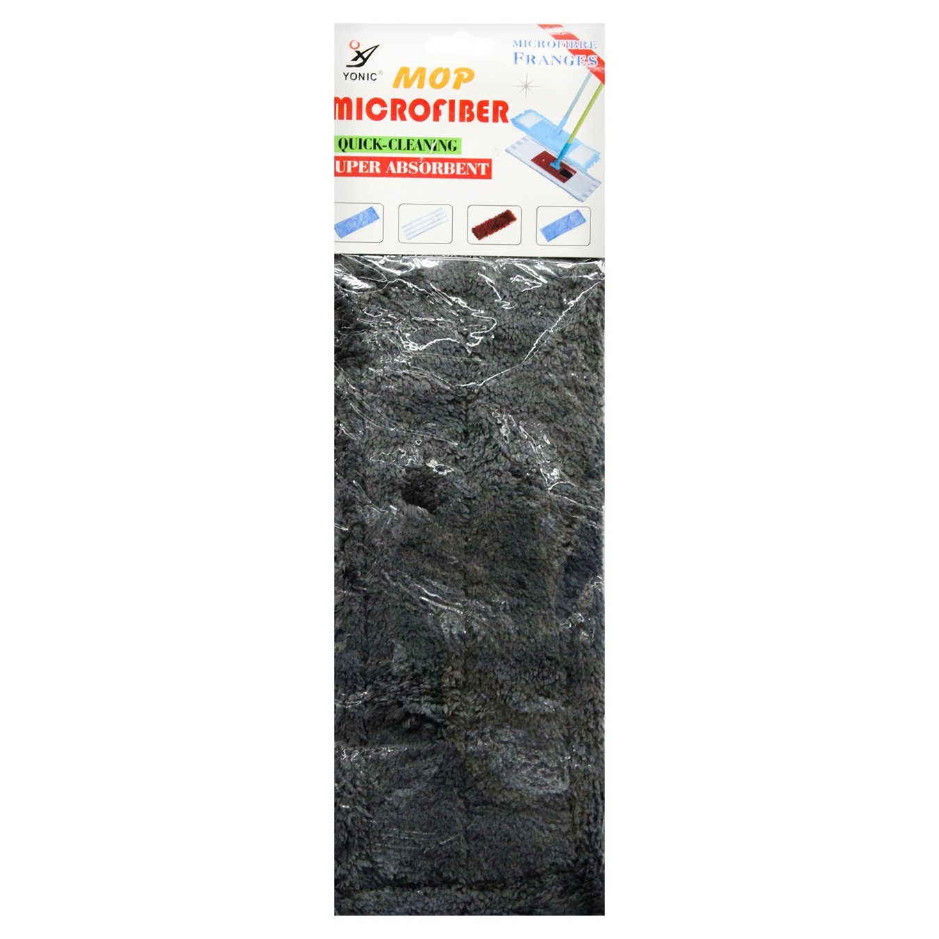 

Запаска Yonic д/швабри 3701 мікрофібра 40х10 см Black И568