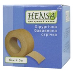 Hensa Cotton Surgical Beige Tape 5cm x 5m