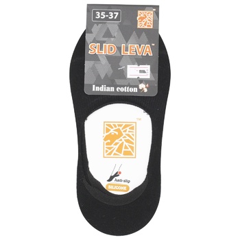 Slid Leva Women's Footlets s.35-37 Black - buy, prices for - photo 1