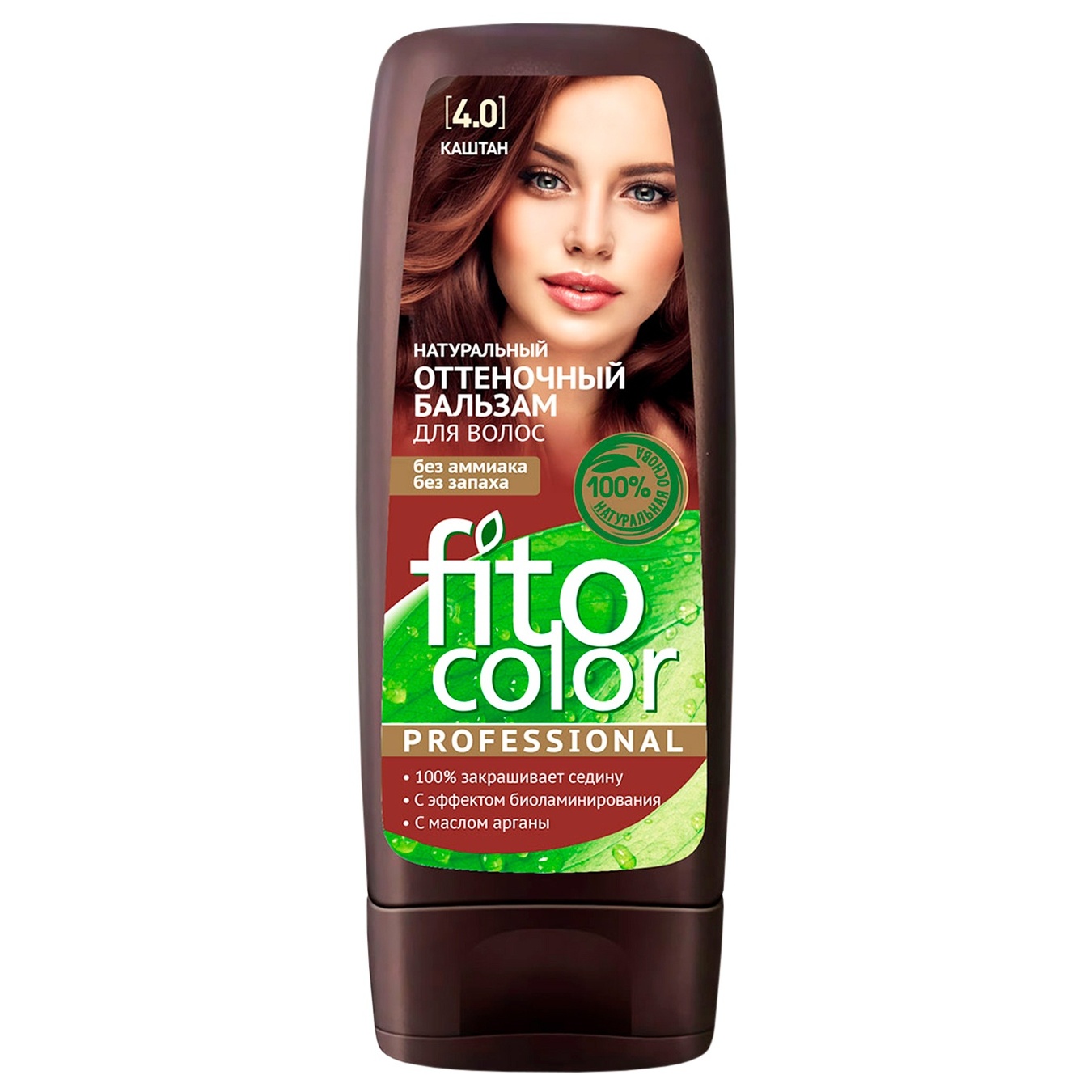 

Бальзам Fito color оттеночный каштан 4.0