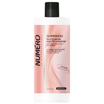 Brelil Numero Shampoo for hair shine on the basis of valuable oils of 1000 ml - buy, prices for NOVUS - photo 1