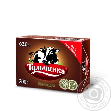 Chocolate Spread (vegetable-cream mix with chocolate) Tulchinka TM,  62% 200g - buy, prices for NOVUS - photo 1