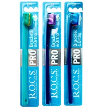 R.O.C.S. Pro Brackets & Ortho Soft Toothbrush - buy, prices for Auchan - photo 4