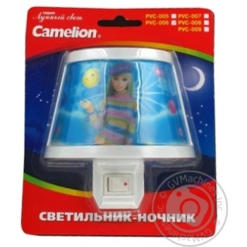 Світильник-нічник Camelion Барбі Pvc-006 - купить, цены на - фото 2