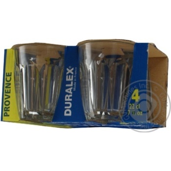 Set Duralex 4pcs 220ml Ukraine - buy, prices for NOVUS - photo 1