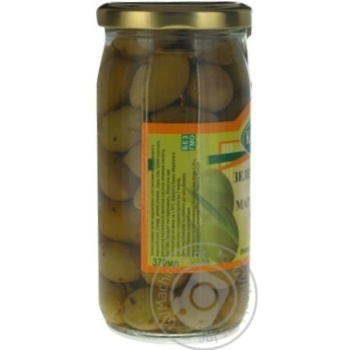 olive Kalimera green canned 370ml glass jar Greece - buy, prices for NOVUS - photo 2