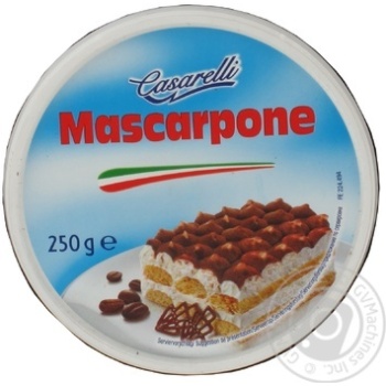 Сыр Касарелли Маскарпоне мягкий сливочный 82% 250г купить, цены на МегаМаркет - фото 2