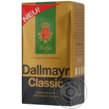 Ground coffee Dallmayr Classic 500g - buy, prices for MegaMarket - photo 1