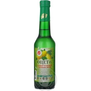 Unicon Alcohol 6% Vinegar with Lemon Aroma 0.25l - buy, prices for Tavria V - photo 1