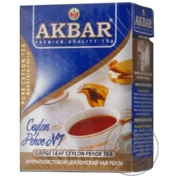 Чай черный Akbar Pekoe №1 100г купить, цены на МегаМаркет - фото 2