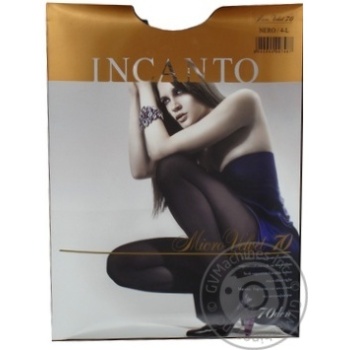 Tights Incanto nero polyamide 70den Italy - buy, prices for NOVUS - photo 2