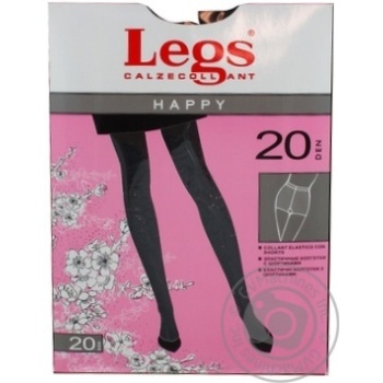 Колготи жіночі Legs Happy 20ден р.3 nero