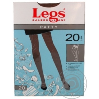 Колготы Legs Patty 20 Den женские р.1/2 Daino - купить, цены на ULTRAMARKET - фото 2