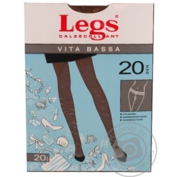 Колготи Legs Vita Bassa 20 Den жіночі р.3 Daino - купити, ціни на ULTRAMARKET - фото 3