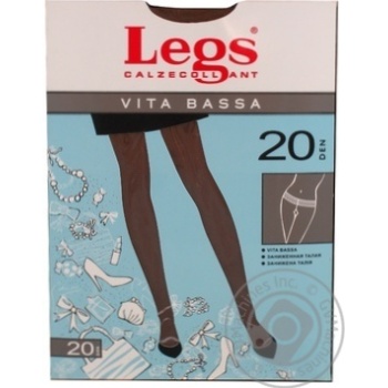 Колготы Legs Vita Bassa 20 Den женские р.4 Daino - купить, цены на ULTRAMARKET - фото 3