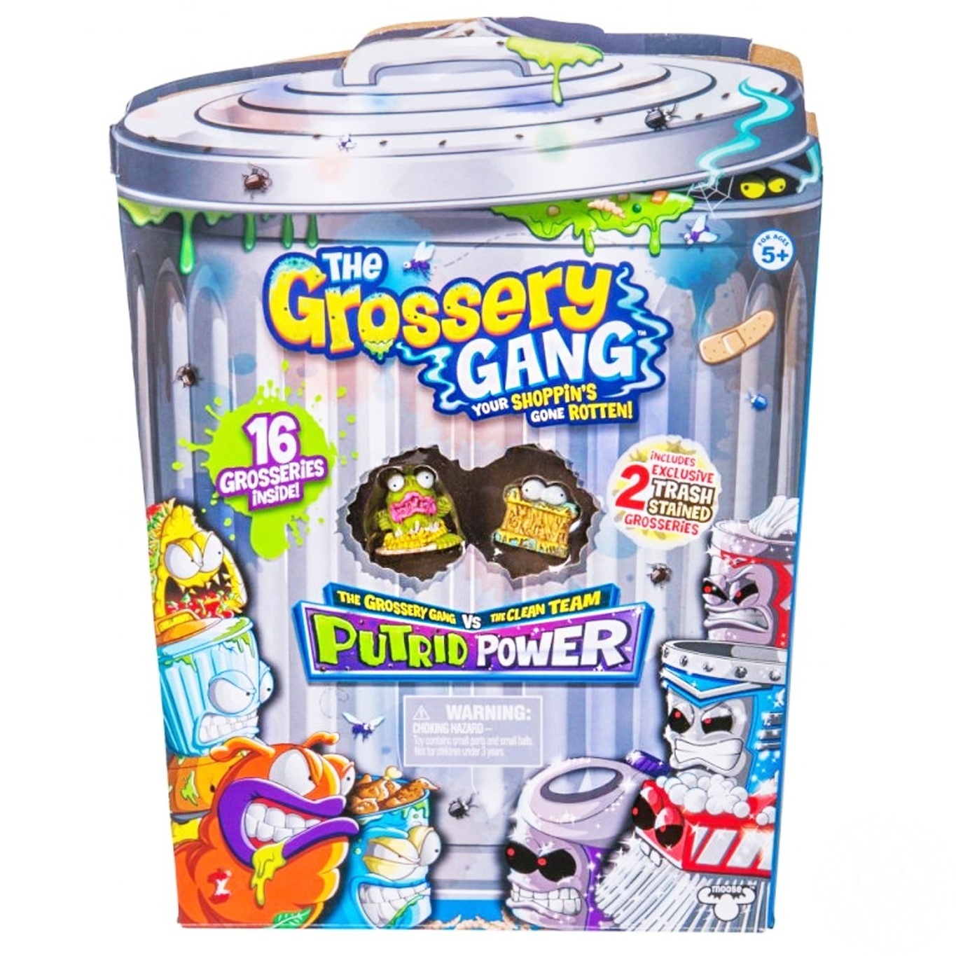 

Набор фигурок Grossery Gang супер свалка 16шт