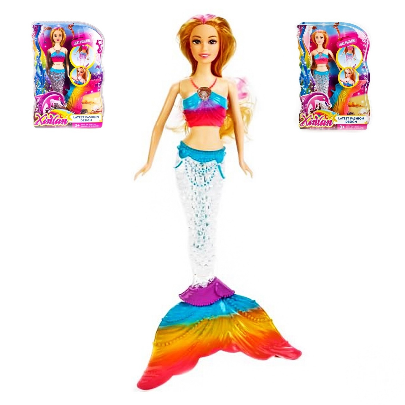 

Кукла Shantou Yisheng Qunxing Toys Русалка