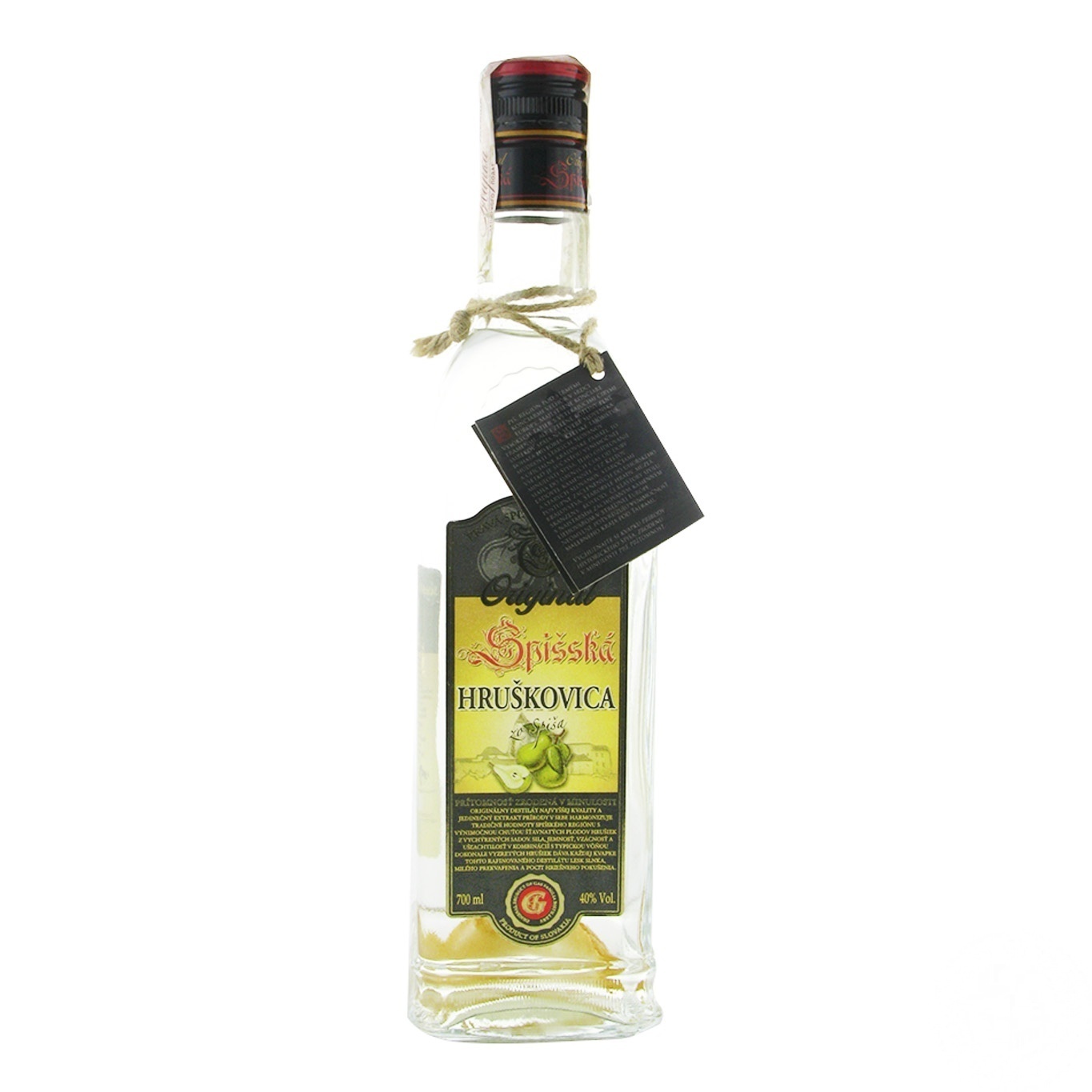 

Бренди Spisska Original Hruskovica 40% 0,7л