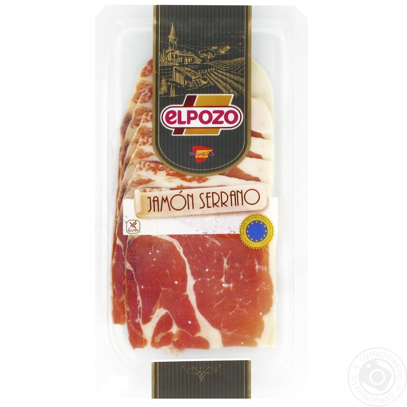 

Хамон Elpozo Серрано нарезка 55г