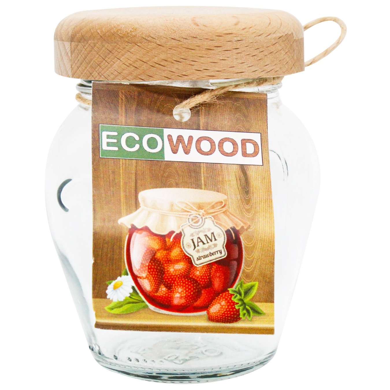 

Банка Ecowood стеклянная кувшин 314мл