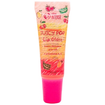 Блиск-бальзам Colour Intense Juicy POP для губ 10мл - купити, ціни на ULTRAMARKET - фото 1