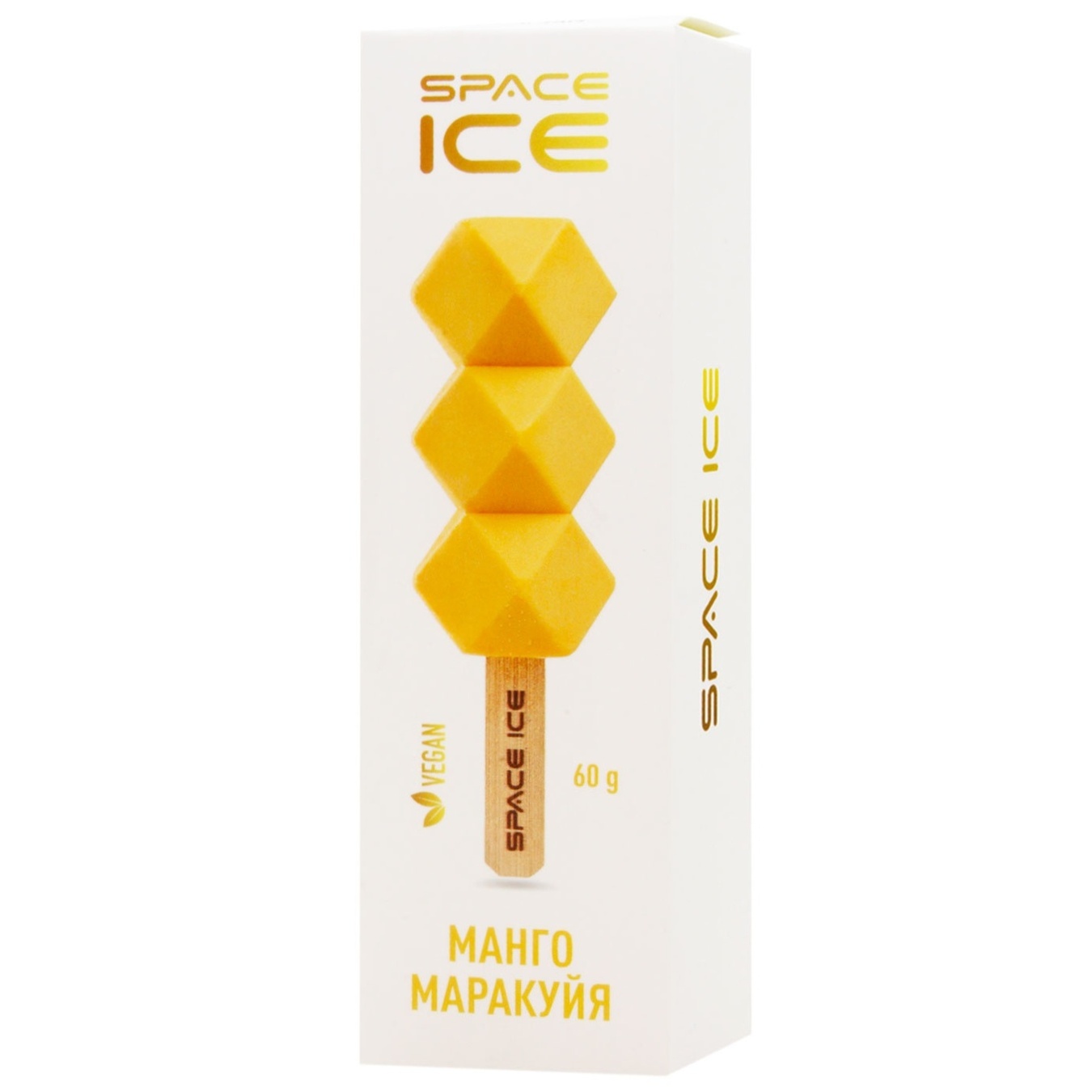 

Десерт Space Ice Манго-Маракуйя замороженный 60г