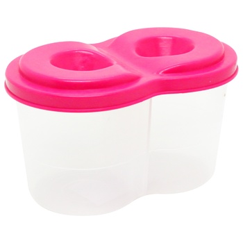 Kite Double Non-spill Glass pink - buy, prices for MegaMarket - photo 1