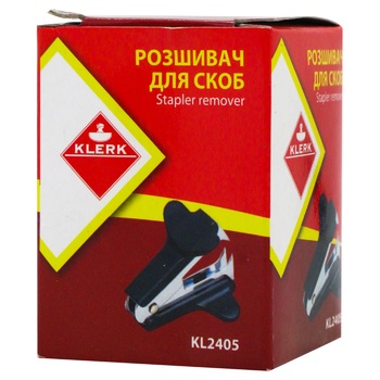 Klerk Stapler Remover KL2405 - buy, prices for Za Raz - photo 2