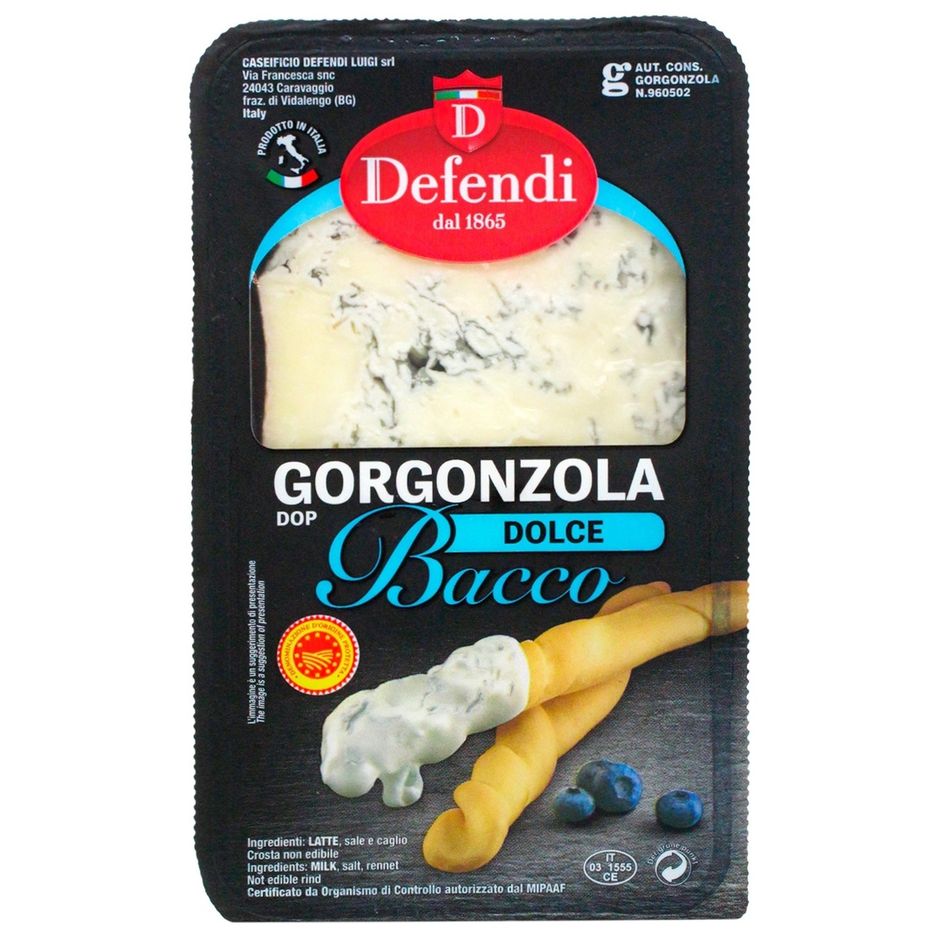 

Сыр Defendi Горгонзола Dolce DOP 48% 150г